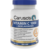Caruso's Natural Health Vitamin C 1000+ Bioflavanoids 120 Tablets
